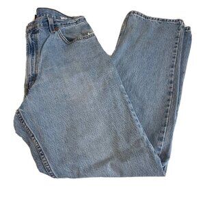 Levi's 505 Mens Regular Fit Straight Jeans Blue 36 X 34 Mid Rise Vintage 90s Y2K